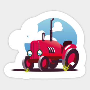 Tractor Sticker